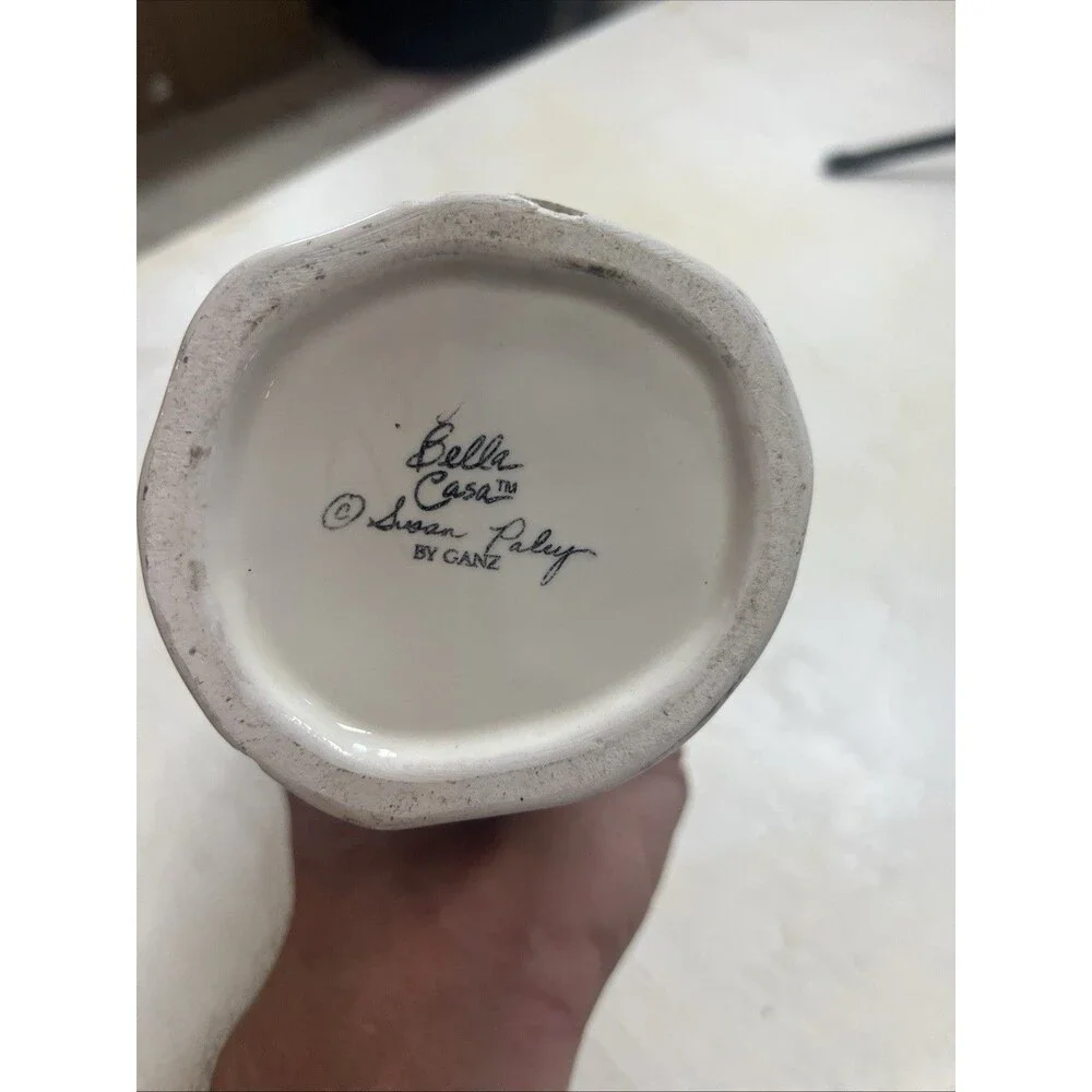 Susan Paley by Ganz Bella Casa Vase ‘Millie’ 10-1/2”tall